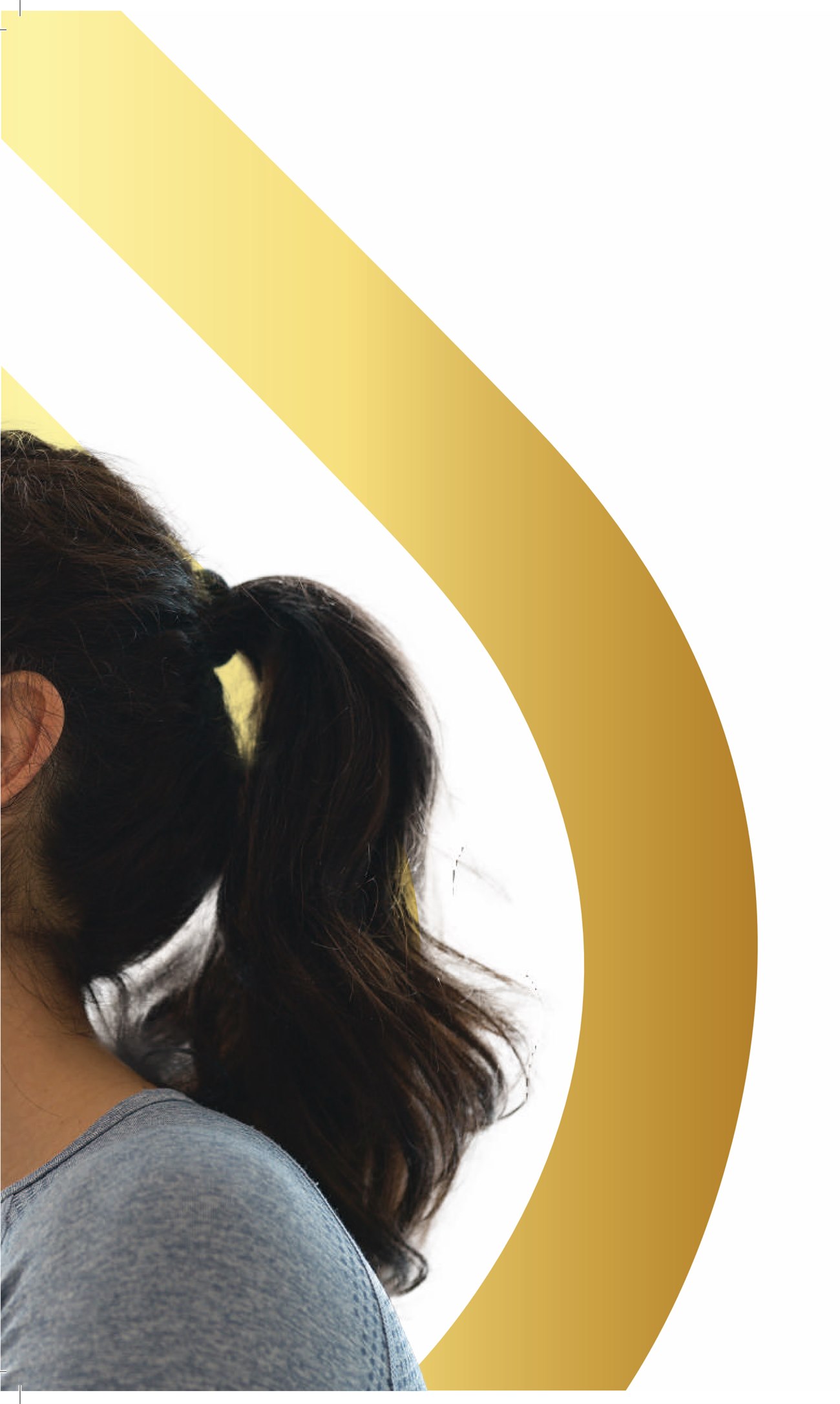 Beckon brand mark rendered as a gold arc